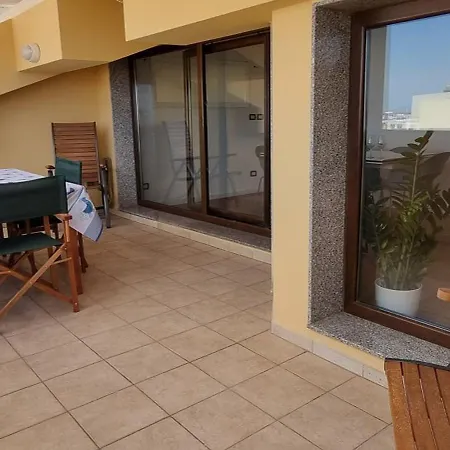 Attico Mansardato Con Terrazza Vista Mare Lägenhet Alghero